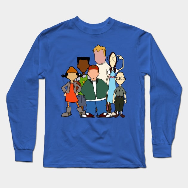 Recess Gang Long Sleeve T-Shirt by LuisP96